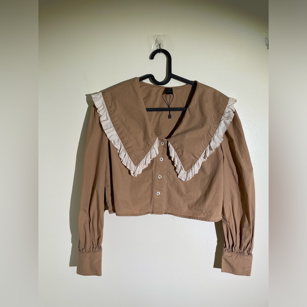 Cotton shirt top